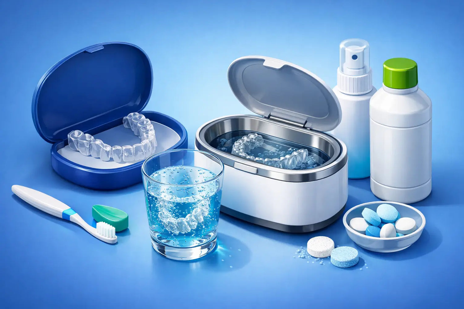Bedste renser til Invisalign - hvad virker?