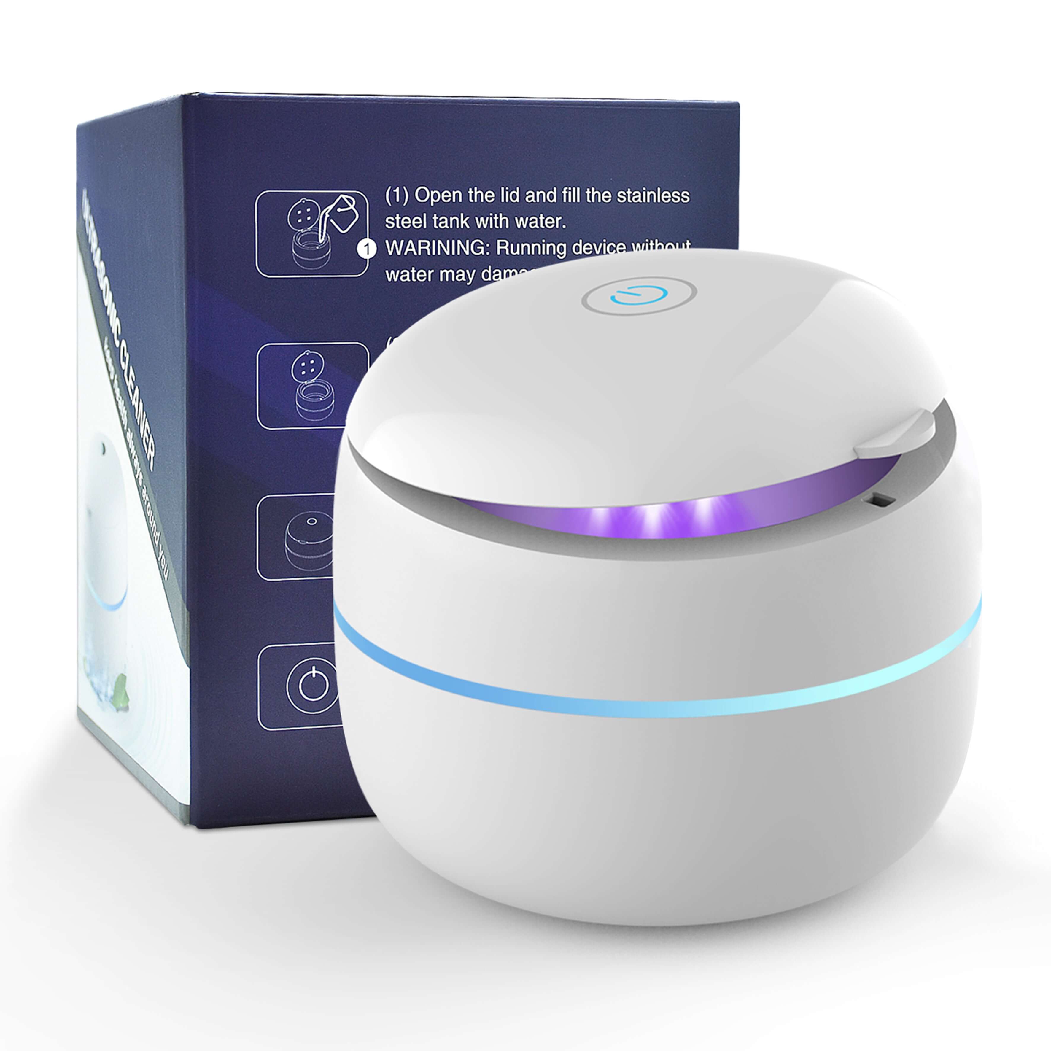 Ultra Sonic Cleaner – Ultralydsrenser til tandproteser, bøjler & smykker